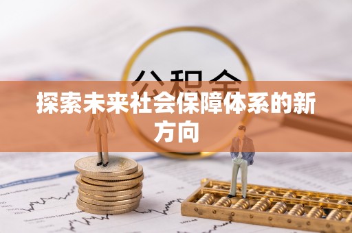 和田县探索未来社会保障体系的新方向