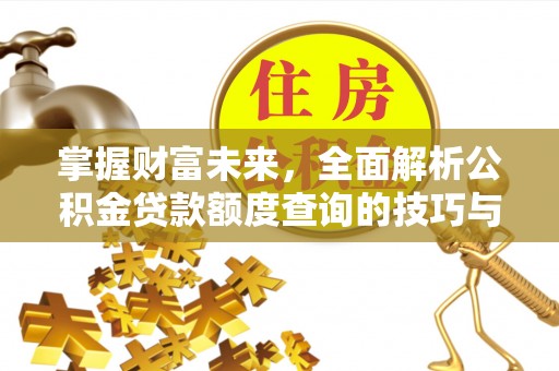 和田县掌握财富未来，全面解析公积金贷款额度查询的技巧与策略
