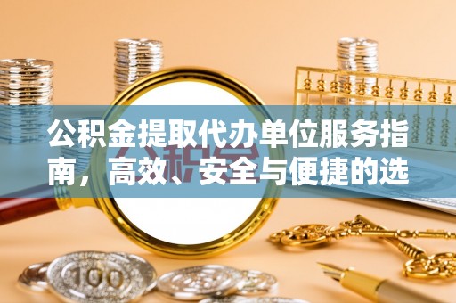和田县公积金提取代办单位服务指南，高效、安全与便捷的选择