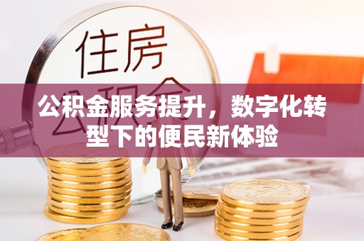 和田县公积金服务提升，数字化转型下的便民新体验