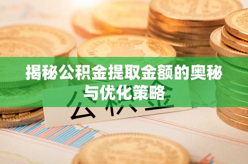 和田县揭秘公积金提取金额的奥秘与优化策略