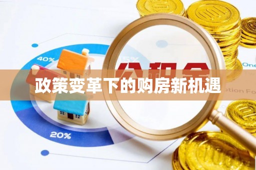 和田县政策变革下的购房新机遇