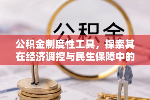和田县公积金制度性工具，探索其在经济调控与民生保障中的重要作用