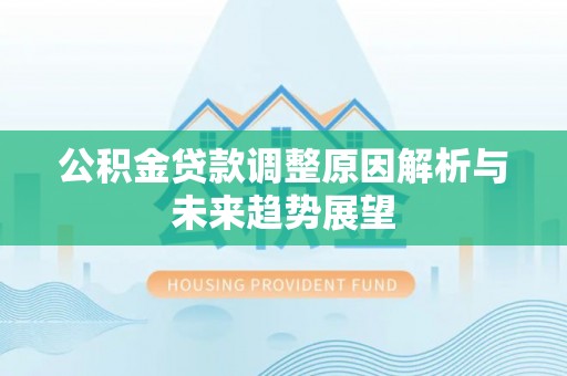 和田县公积金贷款调整原因解析与未来趋势展望